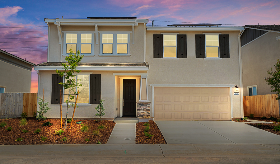 Exterior of the Tourmaline floor plan
