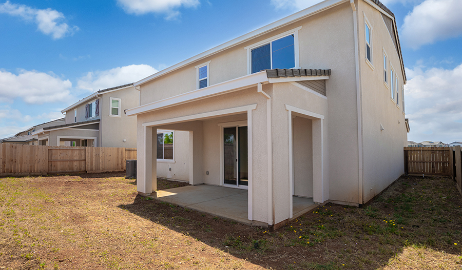 Rear Exterior of the Tourmaline floor plan