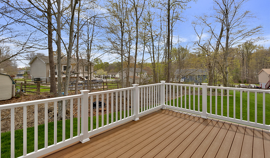 Rear Exterior of the Pearl floor plan
