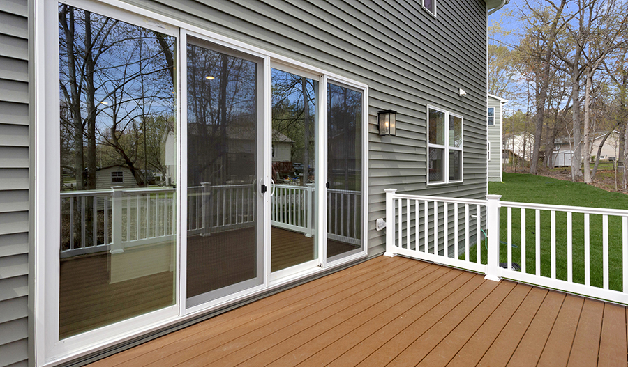 Rear Exterior of the Pearl floor plan