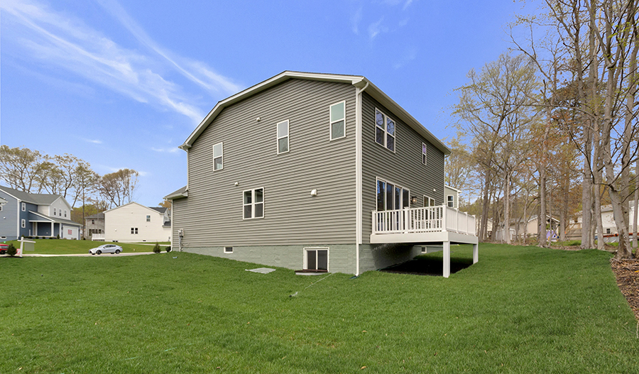 Rear Exterior of the Pearl floor plan
