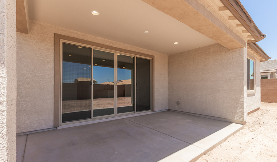 Patio of the Larimar floor plan