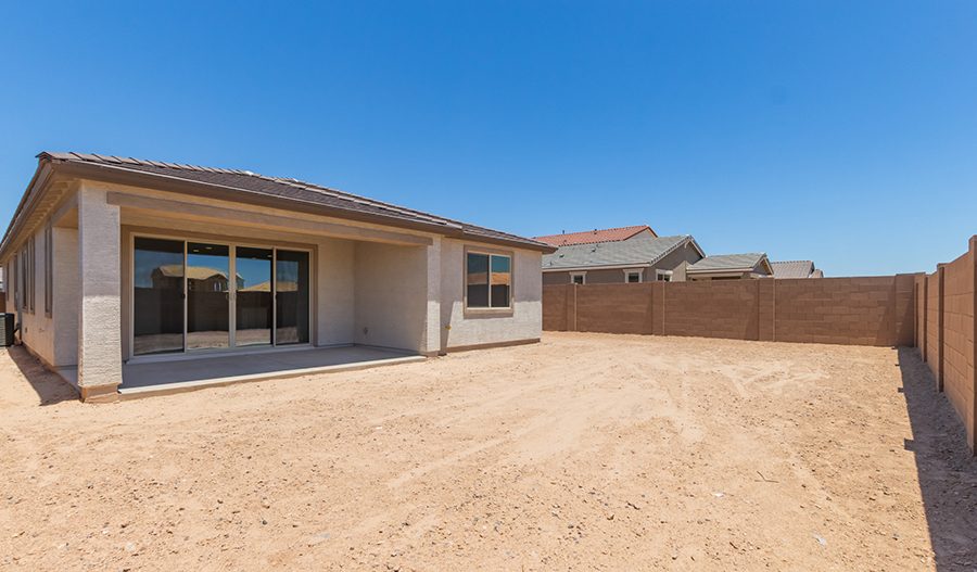 Rear Exterior of the Larimar floor plan