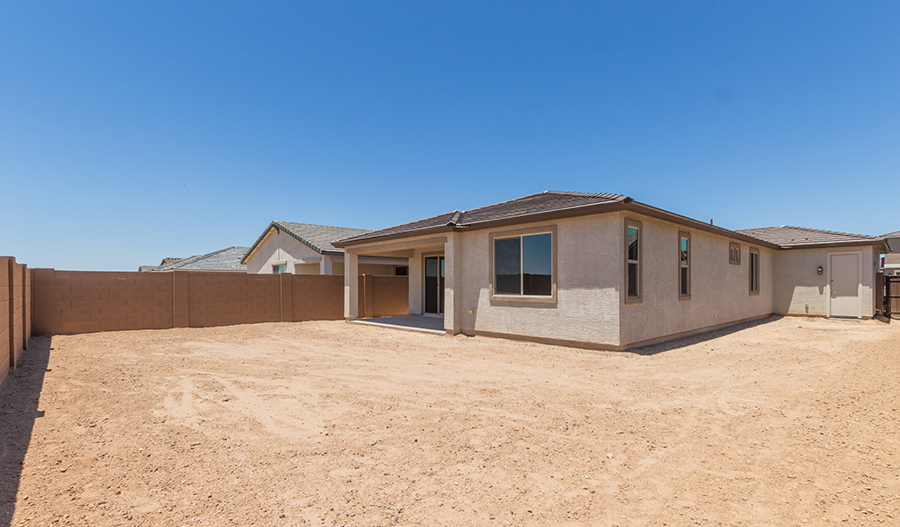 Rear Exterior of the Larimar floor plan