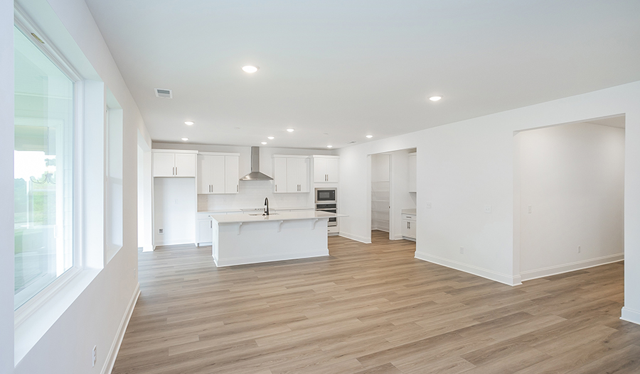 Great Room of the Decker floor plan