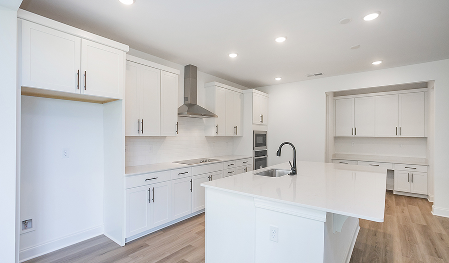 Kitchen of the Decker floor plan