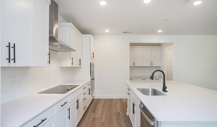Kitchen of the Decker floor plan