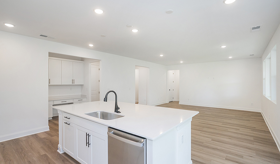 Kitchen of the Decker floor plan