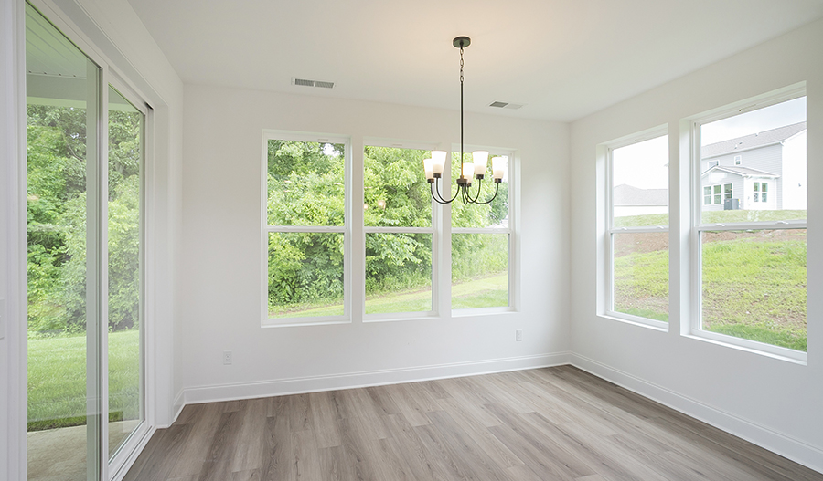 Sunroom of the Decker floor plan