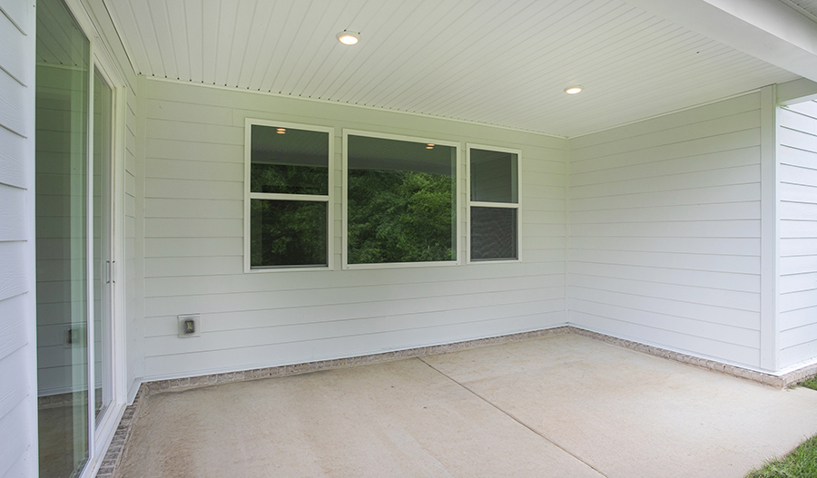 Rear Exterior of the Decker floor plan