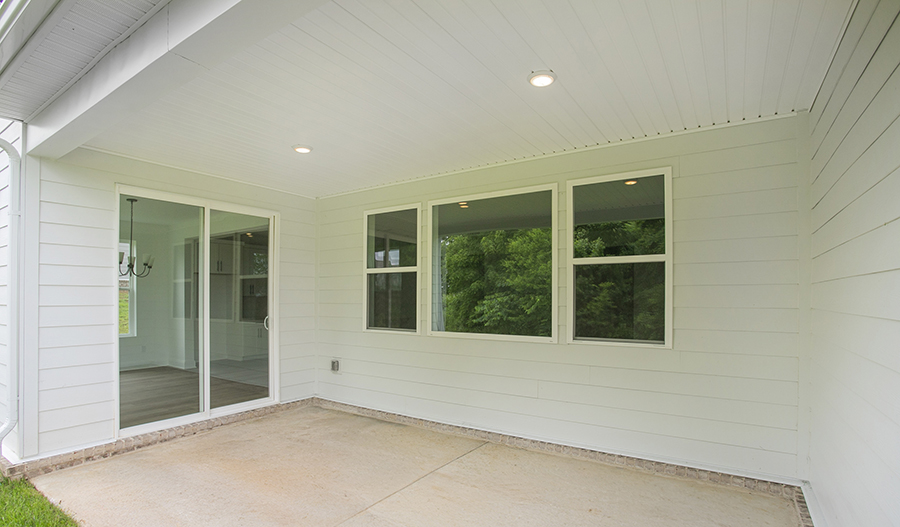 Rear Exterior of the Decker floor plan