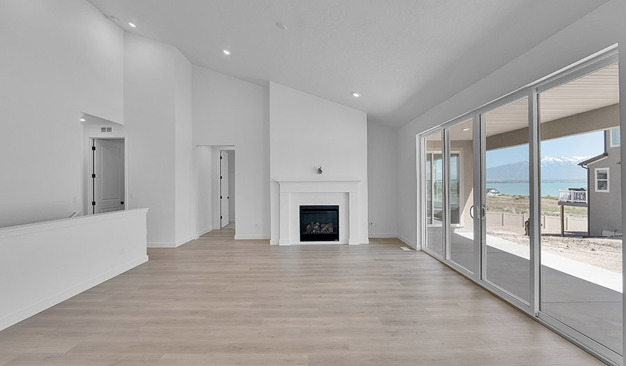 Bedroom of the Helena floor plan