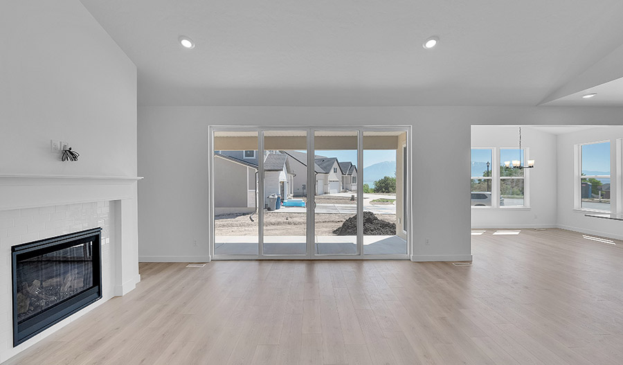 Great Room of the Helena floor plan