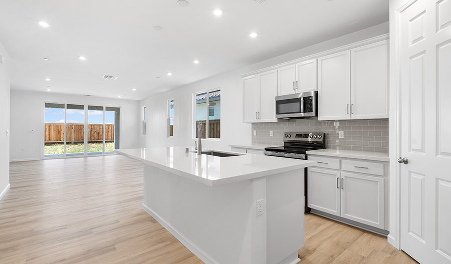 Kitchen of the Ruby floor plan