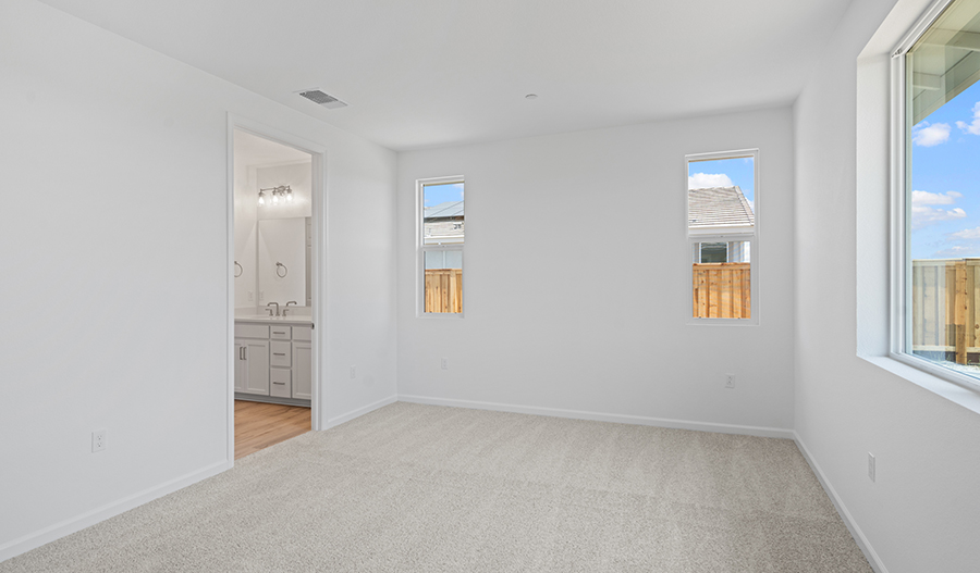 Bedroom of the Ruby floor plan