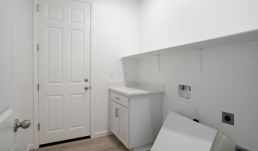 Laundry Room of the Ruby floor plan