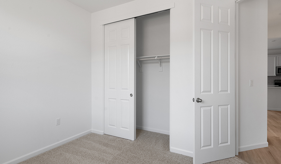 Bedroom of the Ruby floor plan