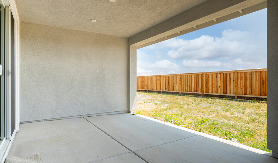 Rear Exterior of the Ruby floor plan