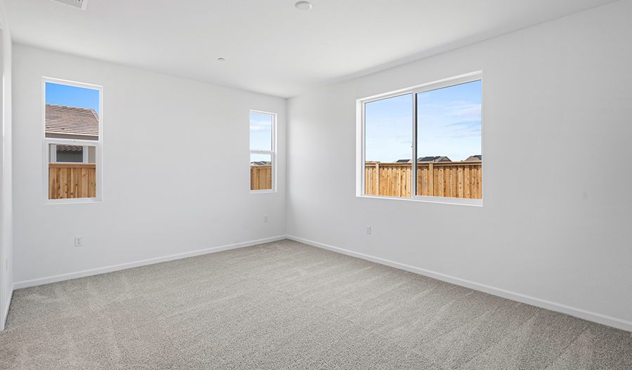 Bedroom of the Ruby floor plan