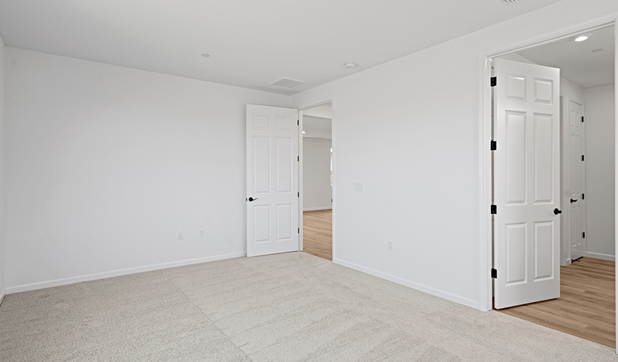 Bedroom of the Ruby floor plan