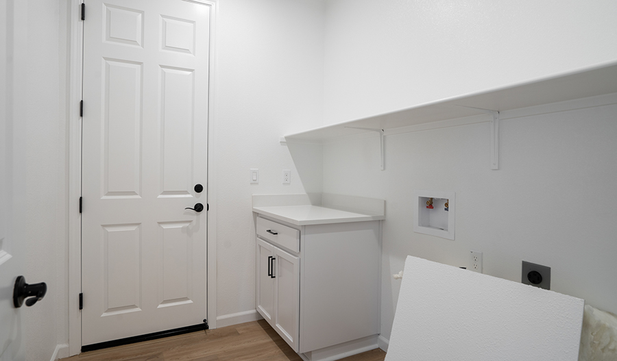 Laundry Room of the Ruby floor plan