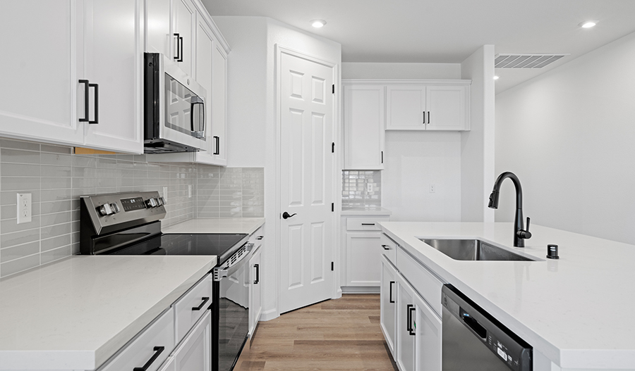 Kitchen of the Ruby floor plan
