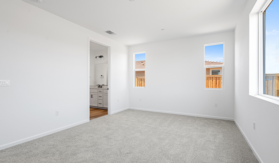 Bedroom of the Ruby floor plan