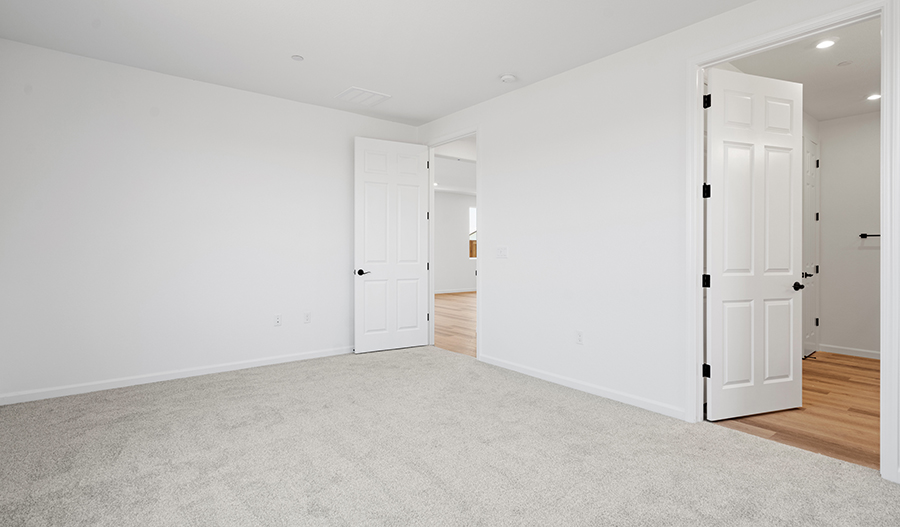 Bedroom of the Ruby floor plan