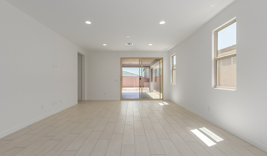 Great Room of the Sunstone floor plan