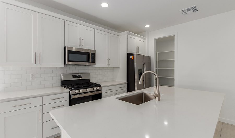 Kitchen of the Sunstone floor plan