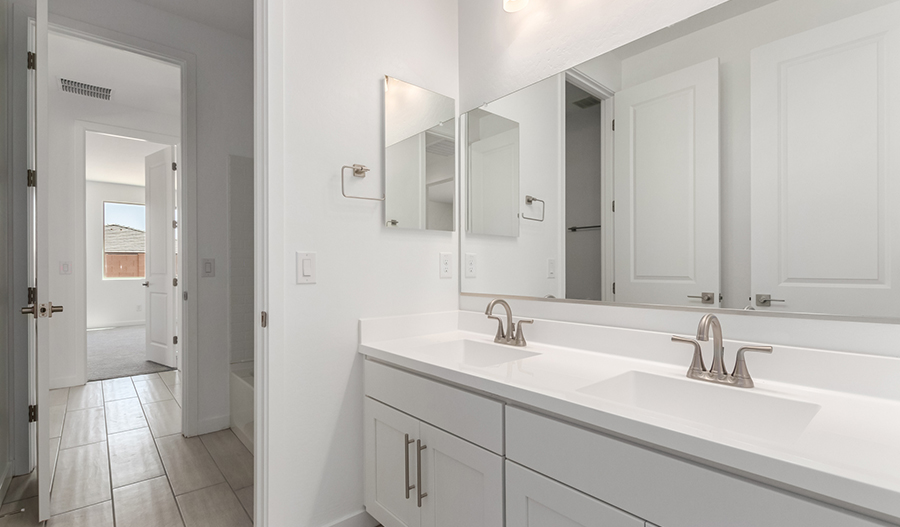 Bathroom of the Sunstone floor plan