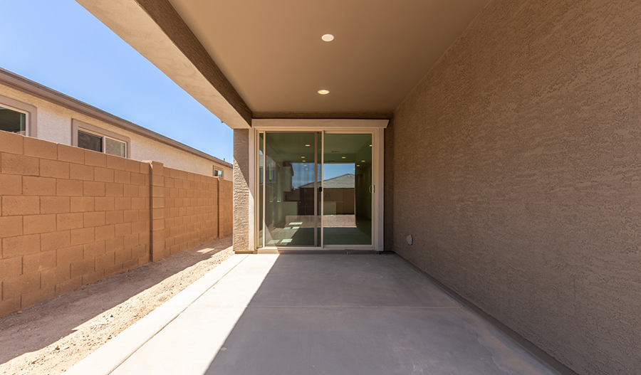 Rear Exterior of the Sunstone floor plan