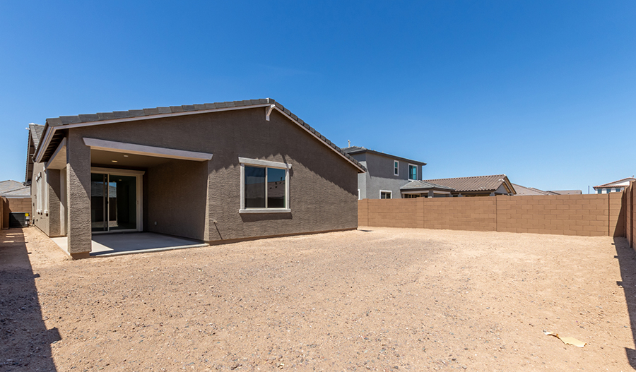 Rear Exterior of the Sunstone floor plan
