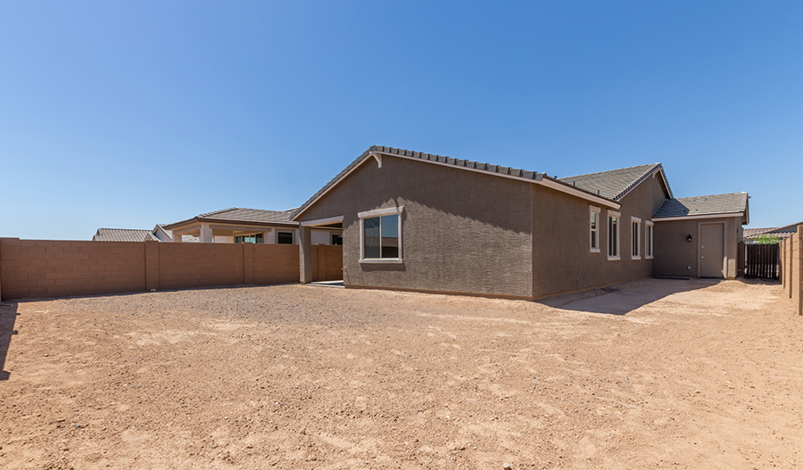Rear Exterior of the Sunstone floor plan