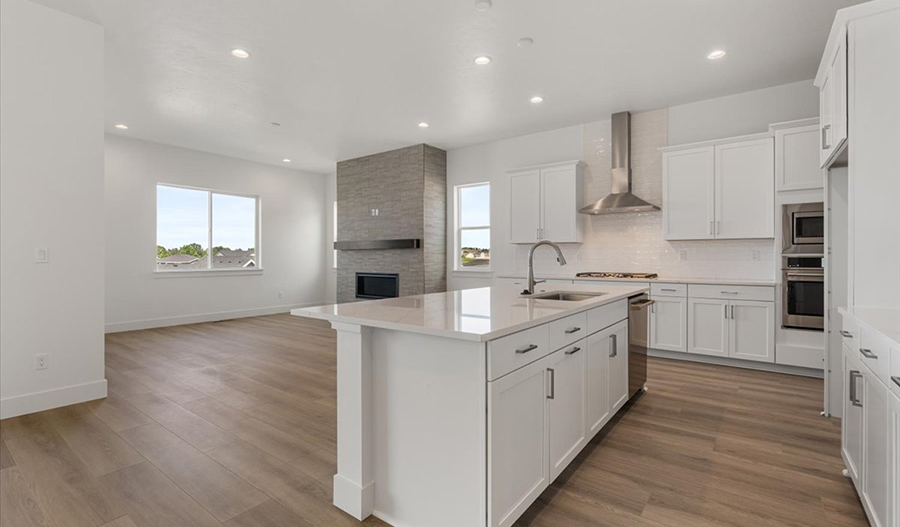Kitchen of the Deacon floor plan