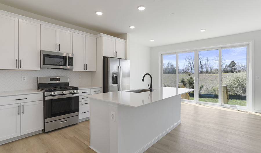 Kitchen of the Coral floor plan