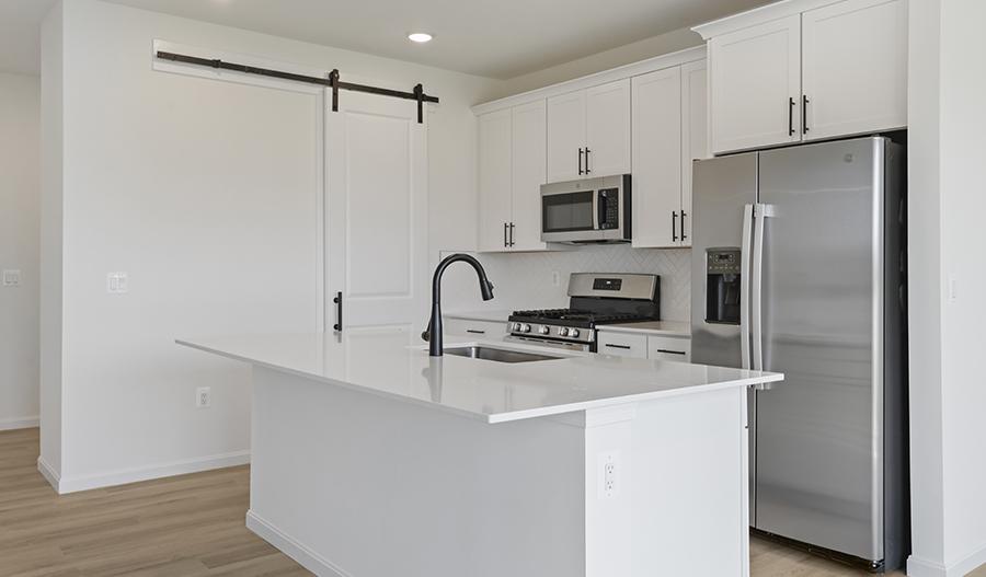 Kitchen of the Coral floor plan