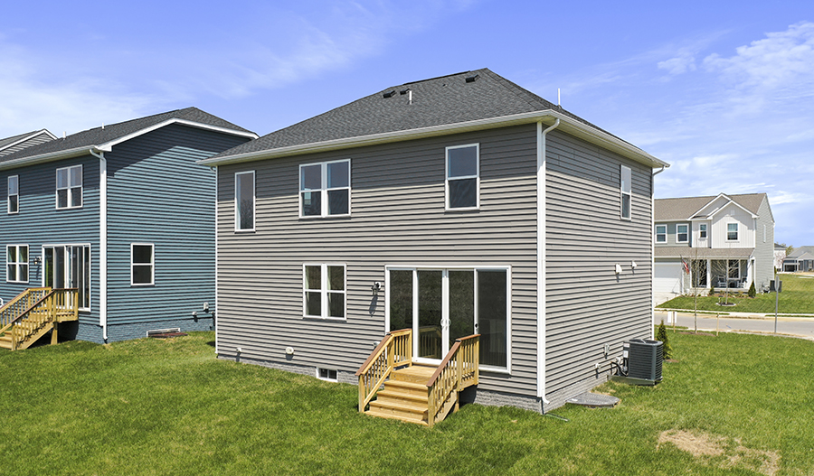 Rear Exterior of the Coral floor plan