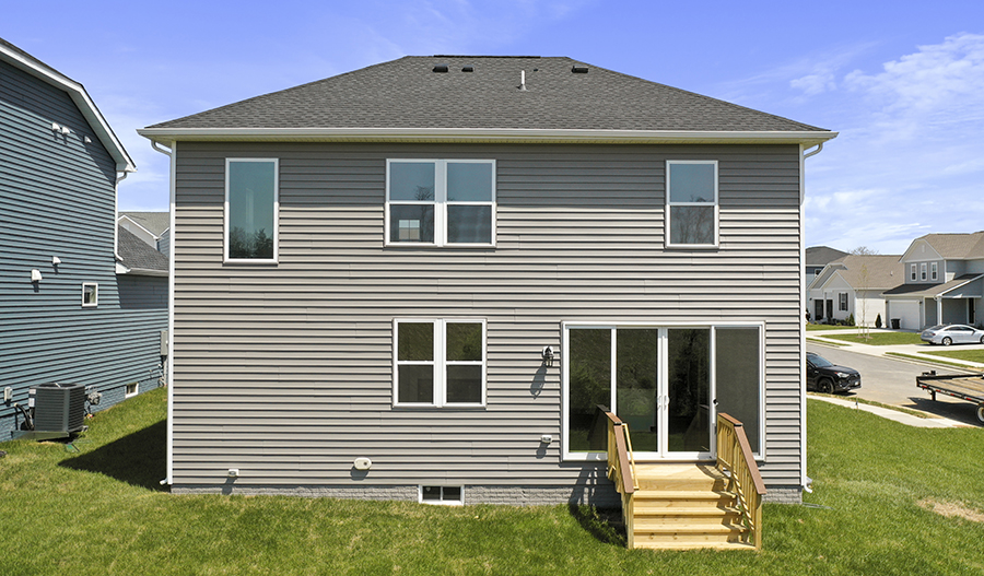 Rear Exterior of the Coral floor plan