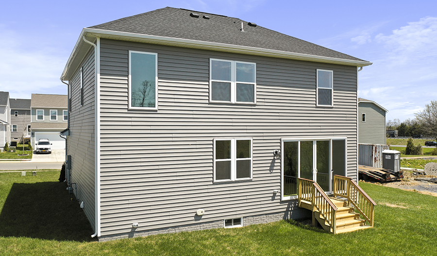 Rear Exterior of the Coral floor plan