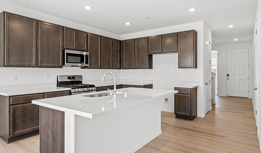 Kitchen of the Moonstone floor plan