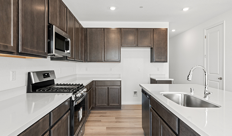 Kitchen of the Moonstone floor plan