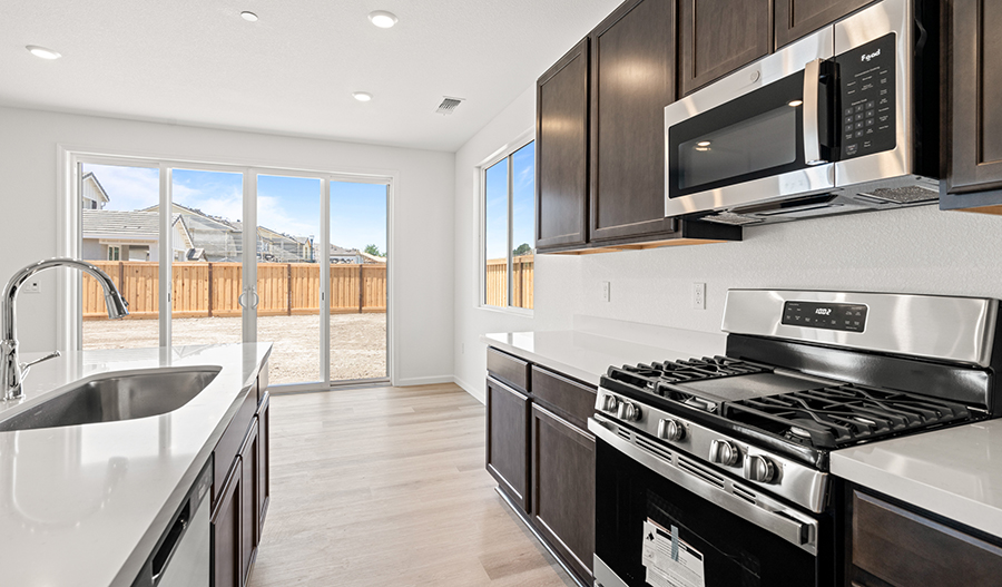 Kitchen of the Moonstone floor plan
