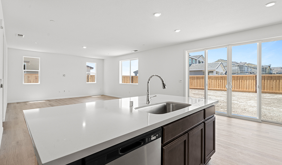 Kitchen of the Moonstone floor plan