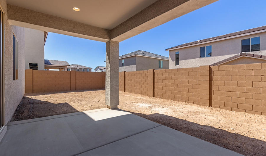 Rear Exterior of the Citrine floor plan