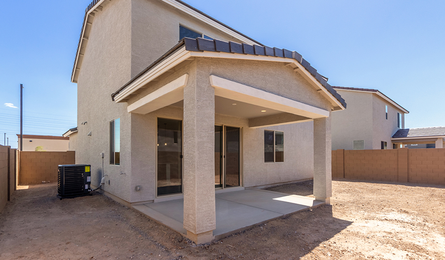 Rear Exterior of the Citrine floor plan