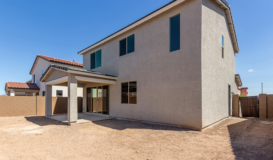 Rear Exterior of the Citrine floor plan