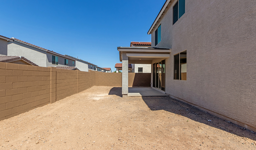 Rear Exterior of the Citrine floor plan