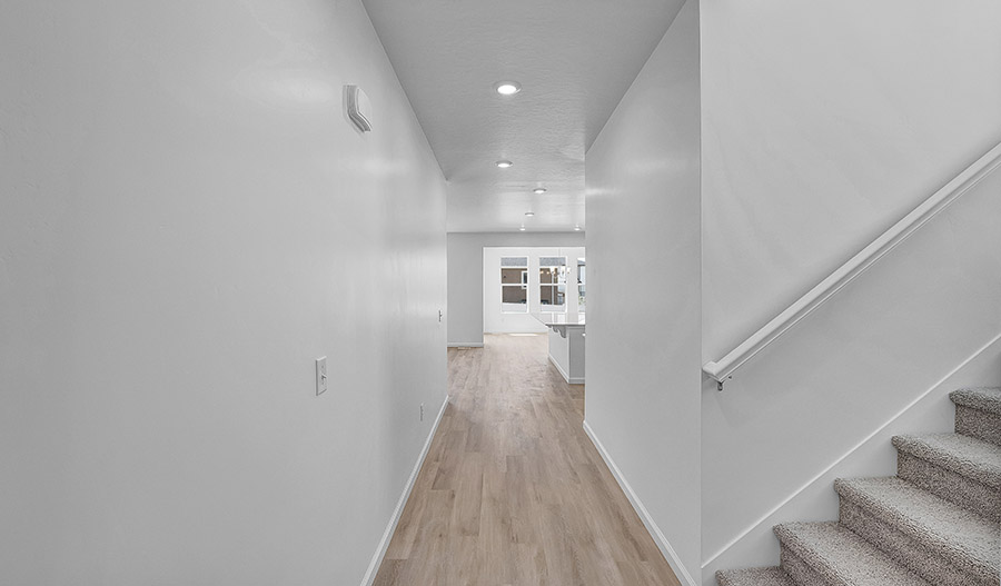 Entry of the Bedford floor plan