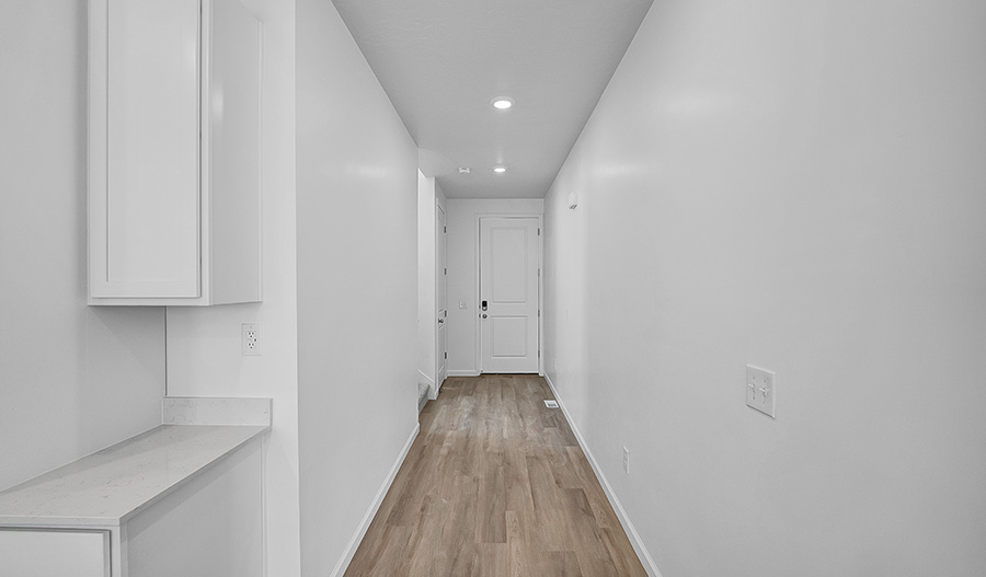 Hallway of the Bedford floor plan